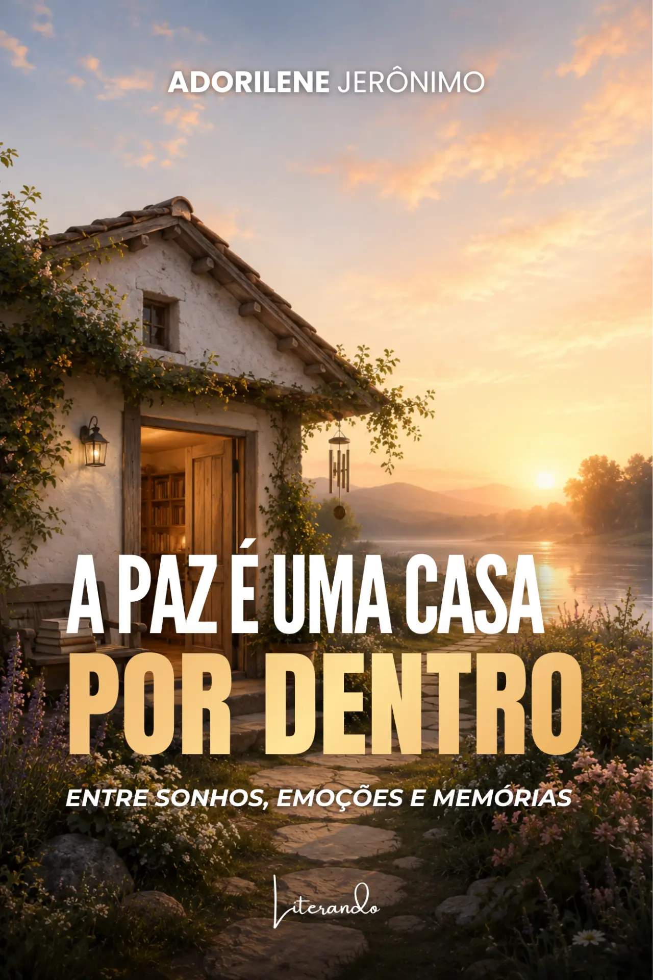 Capa do livro A Paz é uma Casa por Dentro